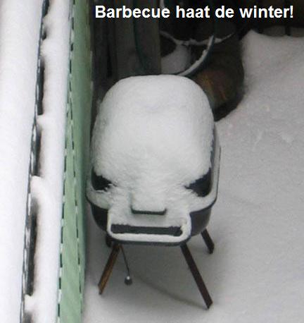 BBQ haat winter