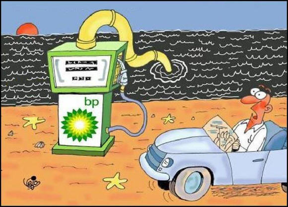 De oplossing van BP voor de olieramp