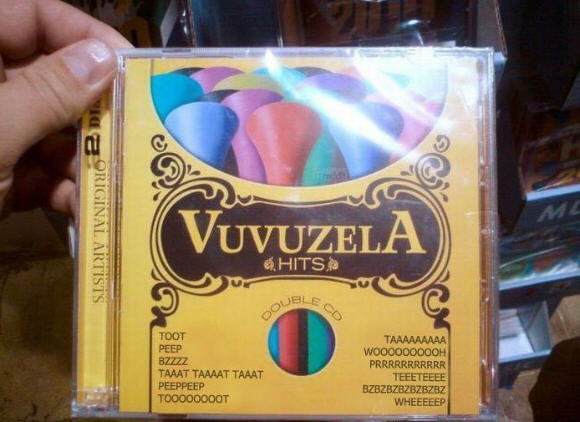 Vuvuzela, de hits 2010